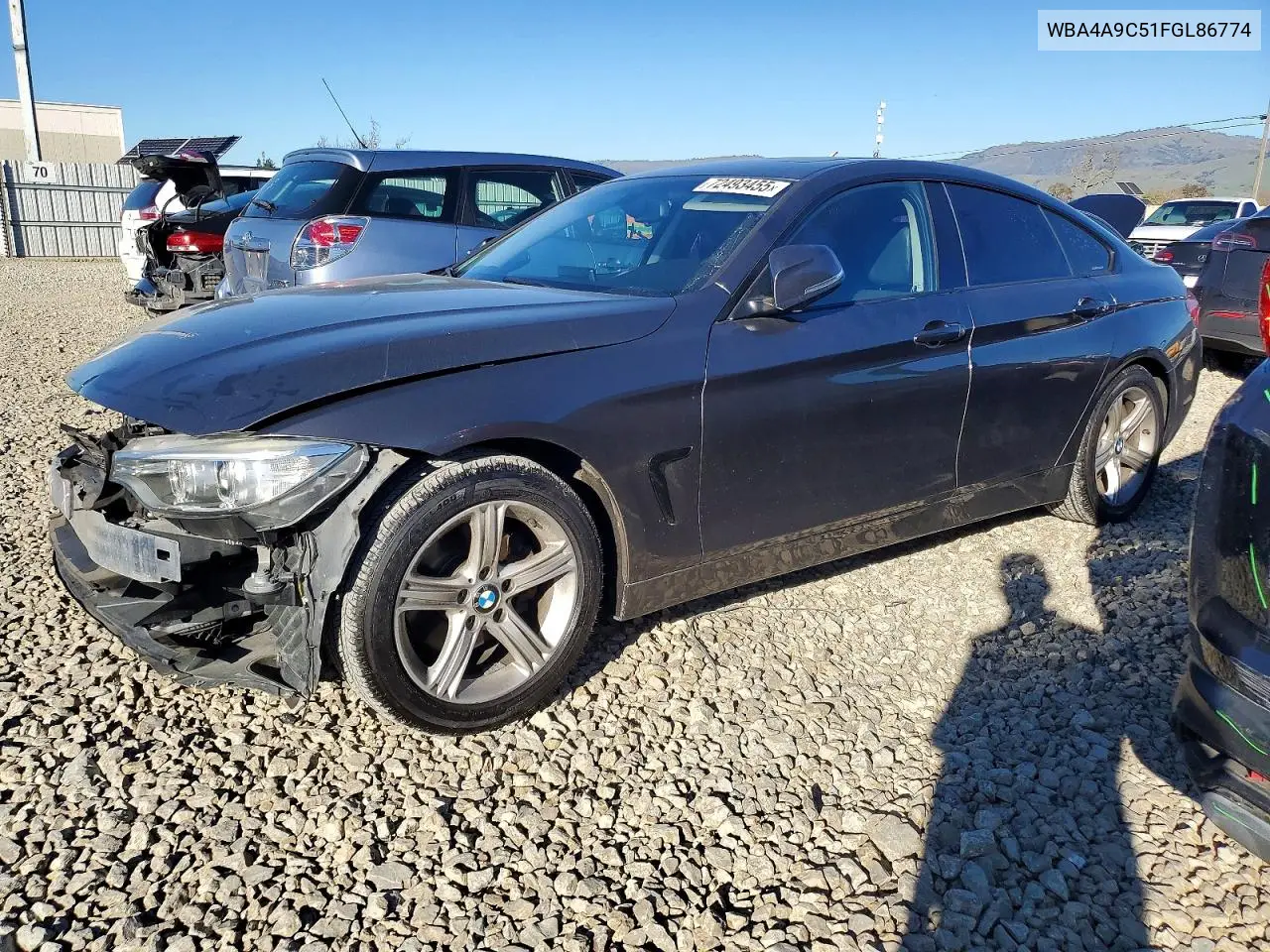 2015 BMW 428 I Gran Coupe Sulev