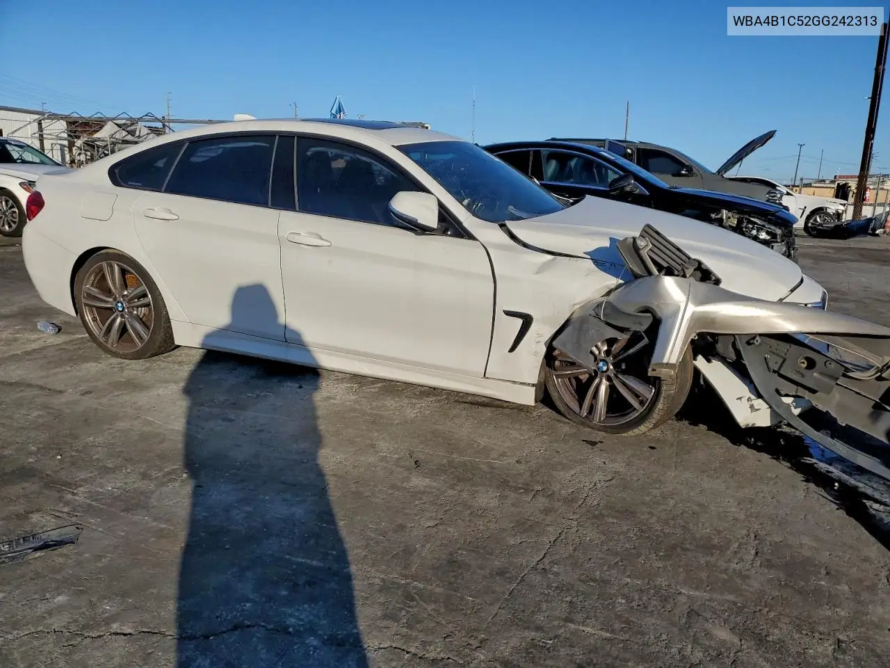 WBA4B1C52GG242313 | 2016 BMW 435 I Gran Coupe