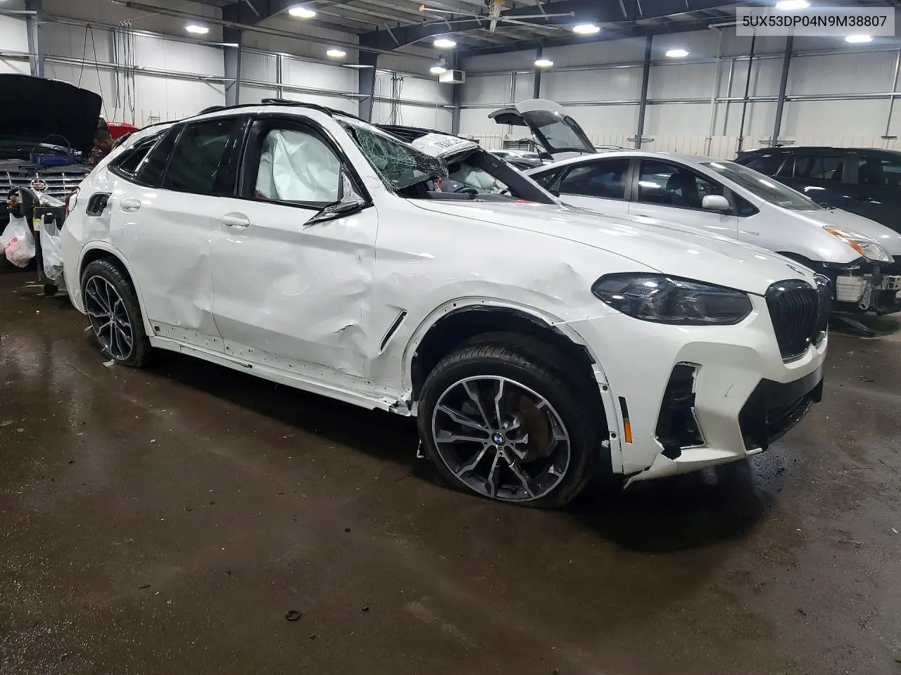 5UX53DP04N9M38807 | 2022 BMW X3 xDrive30I