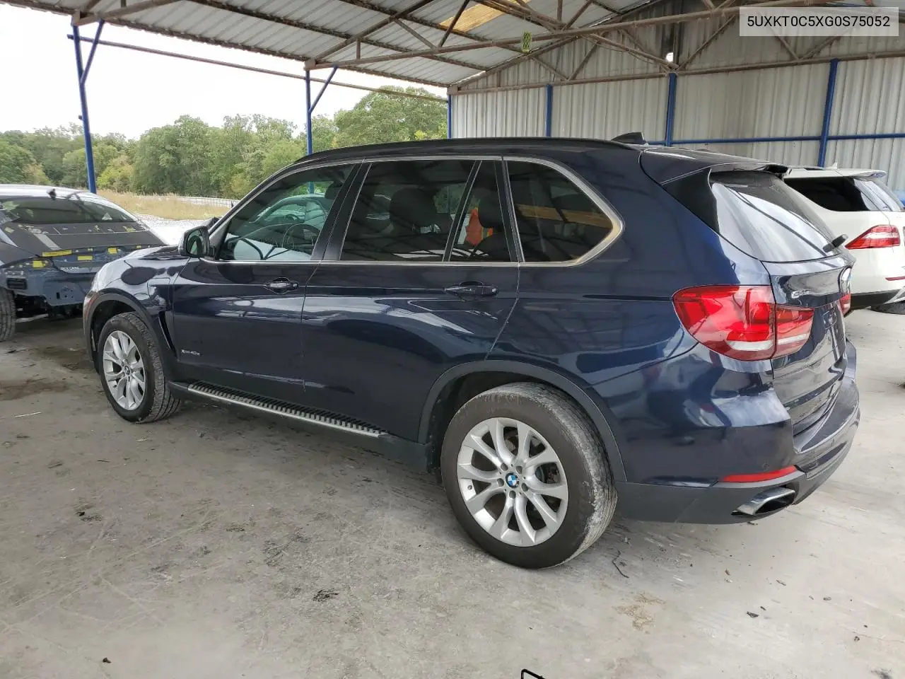 5UXKT0C5XG0S75052 | 2016 BMW X5 Xdr40E