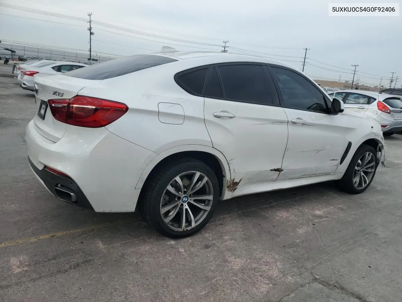 5UXKU0C54G0F92406 | 2016 BMW X6 Sdrive35I