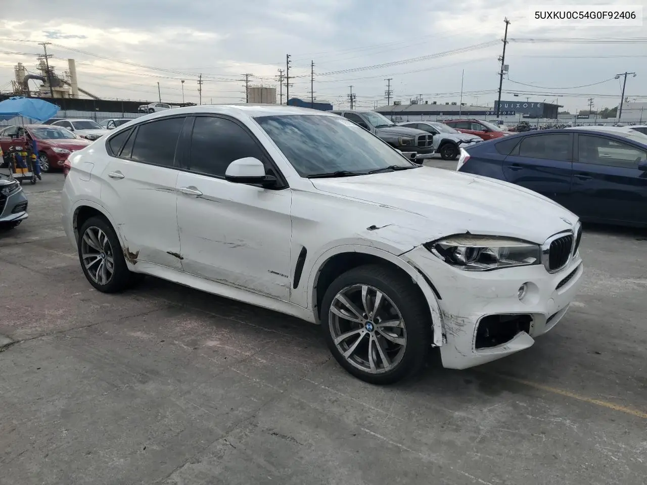 5UXKU0C54G0F92406 | 2016 BMW X6 Sdrive35I