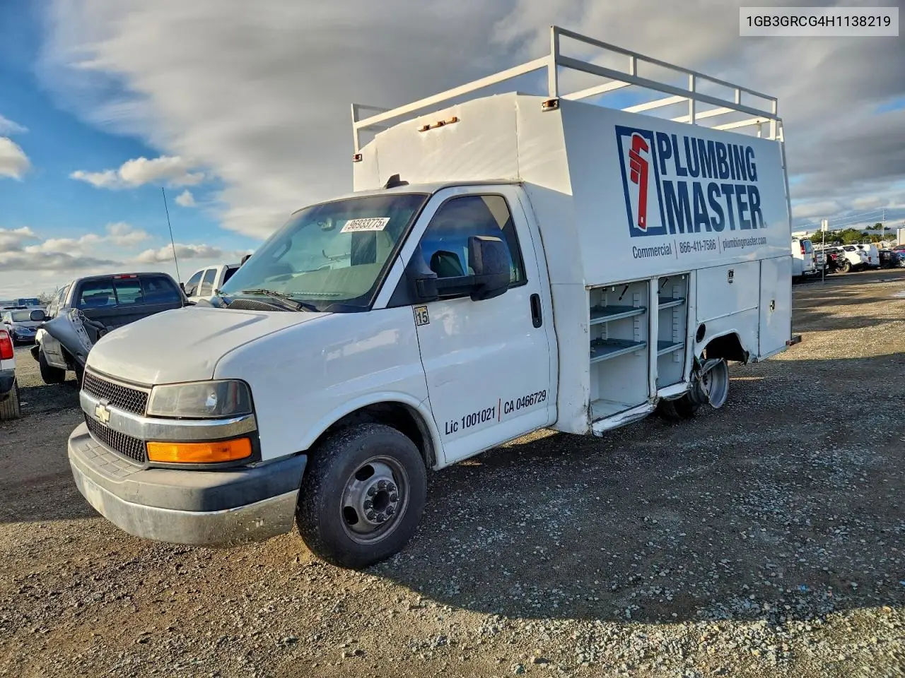 2017 Chevrolet Express Utility / Service Truck
