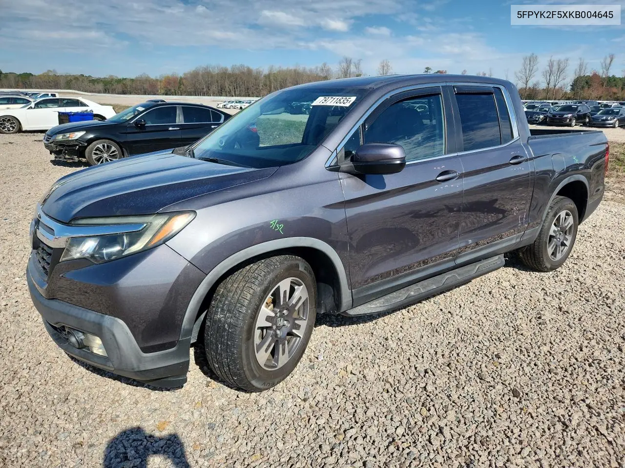 2019 Honda Ridgeline Rtl
