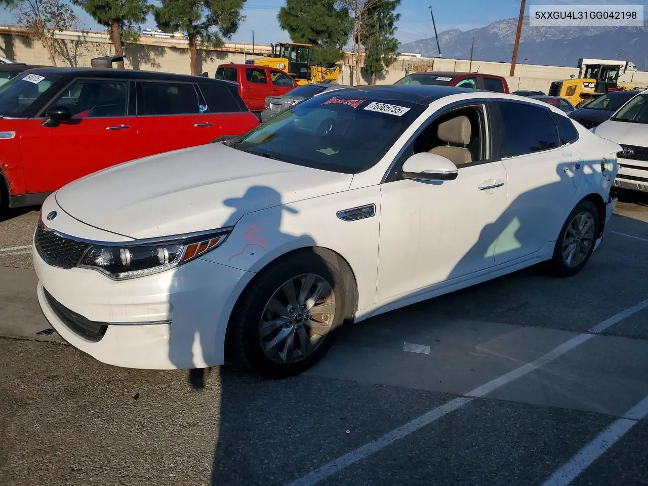 2016 Kia Optima Ex
