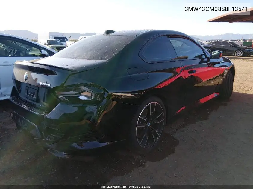 3MW43CM08S8F13541 | 2025 BMW M240 I