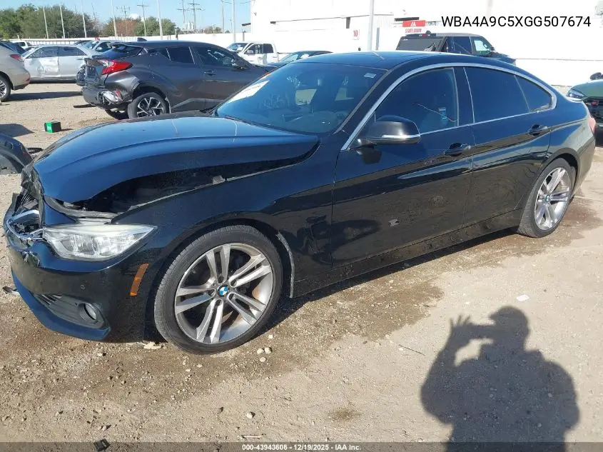 WBA4A9C5XGG507674 | 2016 BMW 428I Gran Coupe