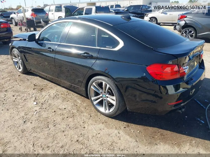 WBA4A9C5XGG507674 | 2016 BMW 428I Gran Coupe