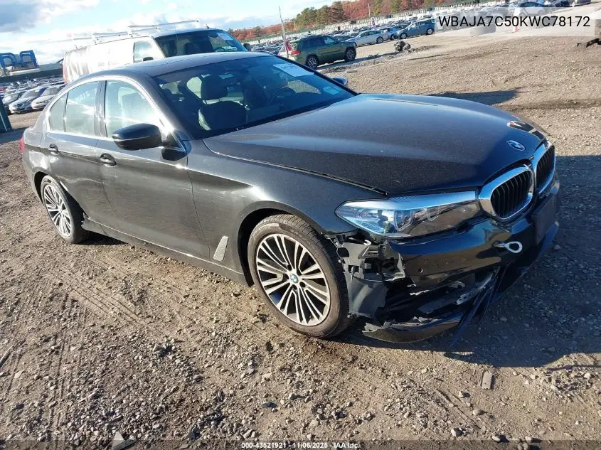 2019 BMW 530I xDrive