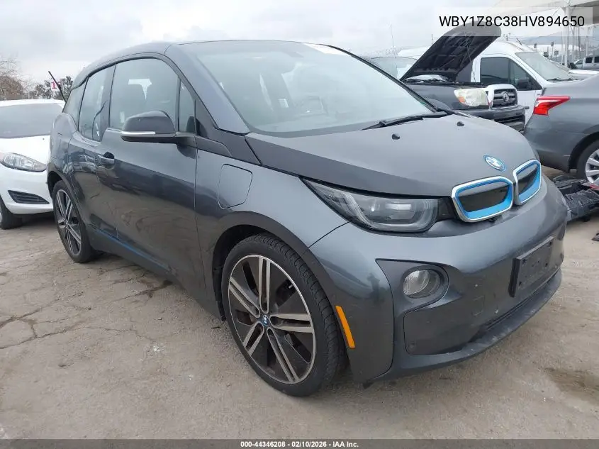 2017 BMW I3 94 Ah W/Range Extender