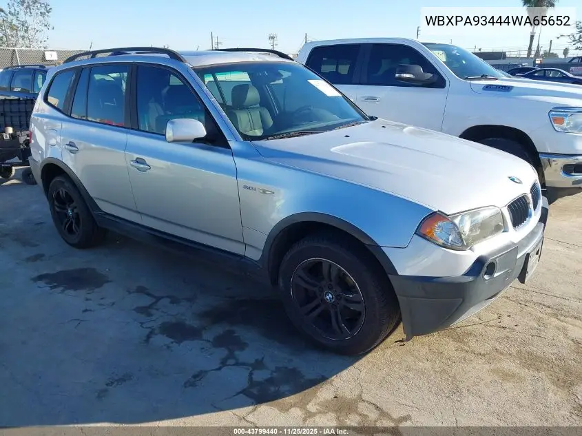 2004 BMW X3 3.0I