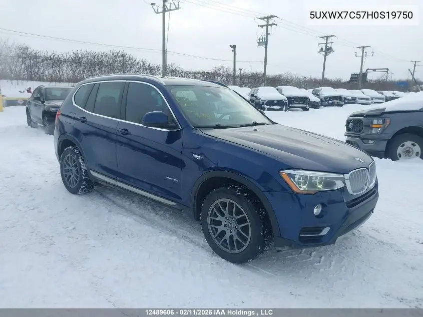 2017 BMW X3 xDrive35I