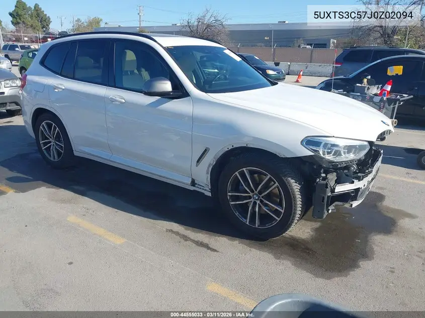 2018 BMW X3 M40I
