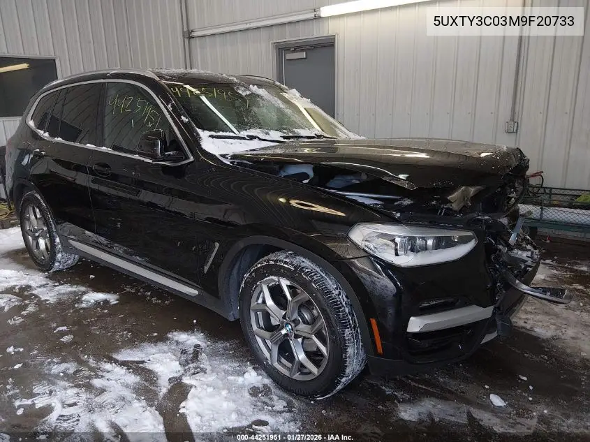 2021 BMW X3 Sdrive30I