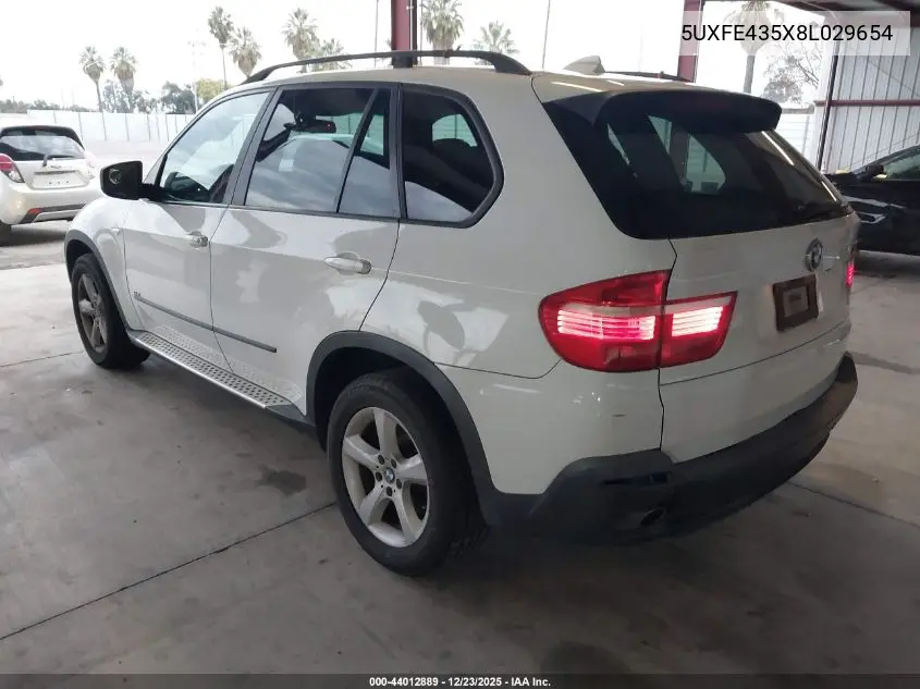 5UXFE435X8L029654 | 2008 BMW X5 3.0Si