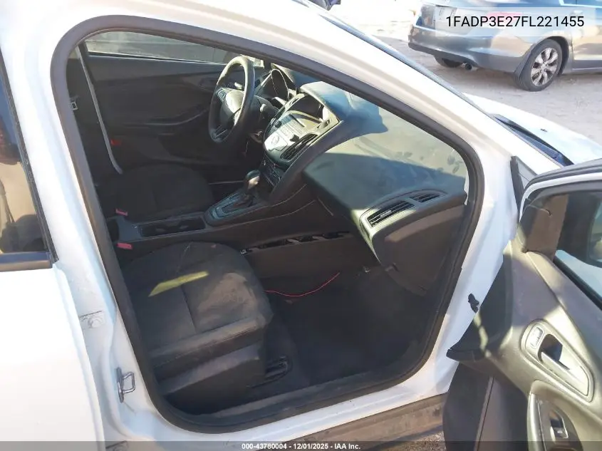 1FADP3E27FL221455 | 2015 Ford Focus S