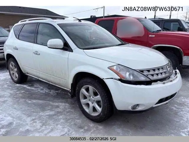2007 Nissan Murano Sl/Se/S